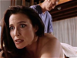 spectacular Mimi Rogers gets her entire assets rubbed